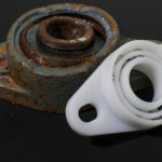 Igus testlabb: Kullager i plast mot metallager i saltvattentest