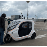 Test med självkörande fordon & fotgängare på Nordstans tak