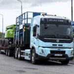 SWEROC testar 39-tons eldriven lastväxlare från Volvo för att minska fossilanvändningen
