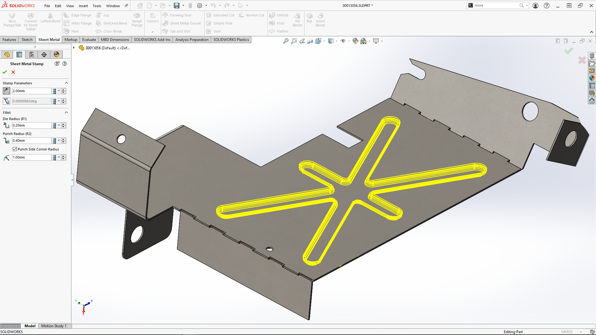 Nya SOLIDWORKS 2024 Fr N Vassare Assemblyhantering Till Smidig   Solidworks 2024 Sheet Metal 